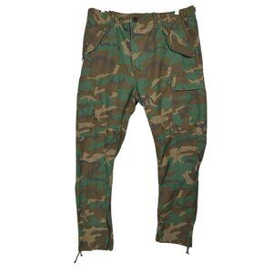 Polo Ralph Lauren Pant Mens 34 x 30 Slim Fit Camo Ripstop Cargo Utility Surplus